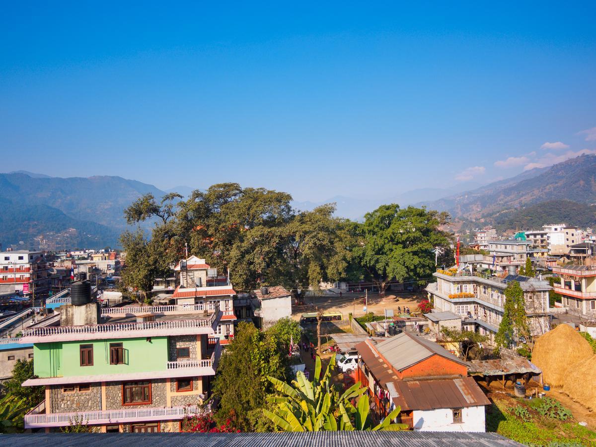 Hotel Sunflower Pokhara Exteriör bild